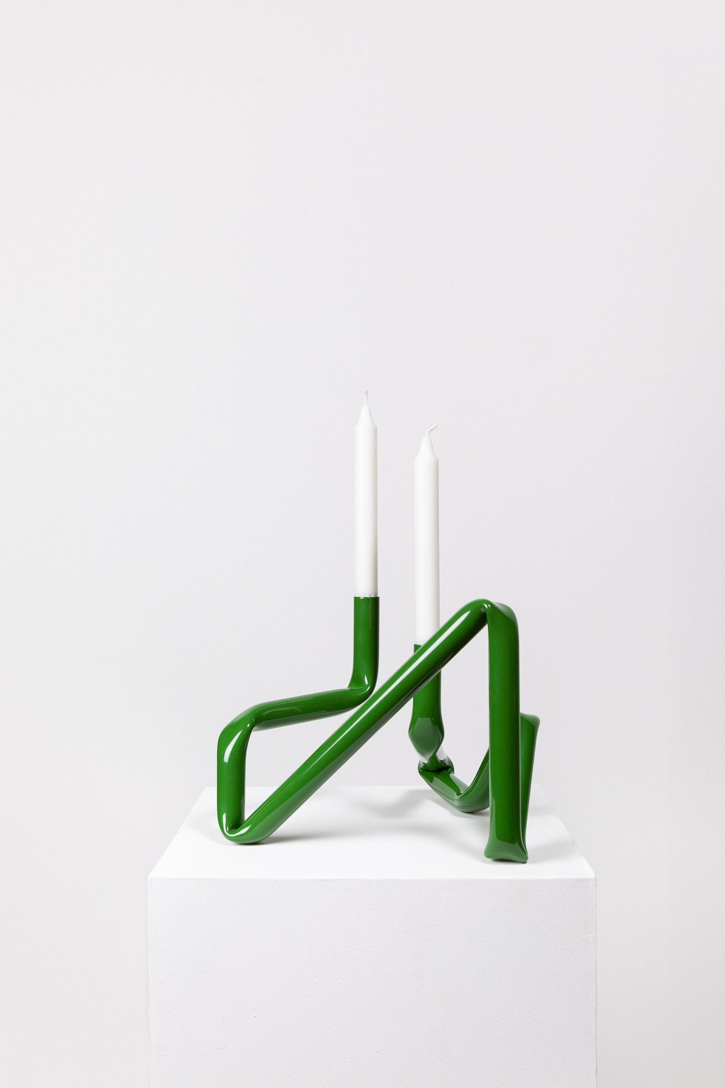 Bucatini candle holder (Grass green)